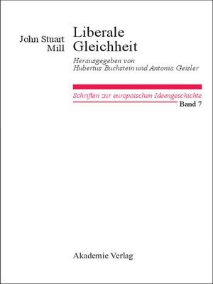 cover image of Liberale Gleichheit